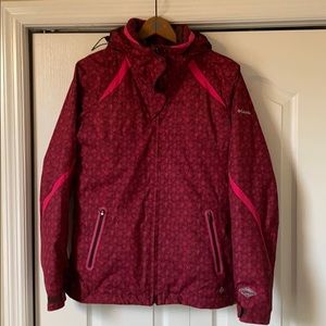 3 in 1 Columbia waterproof ski jacket